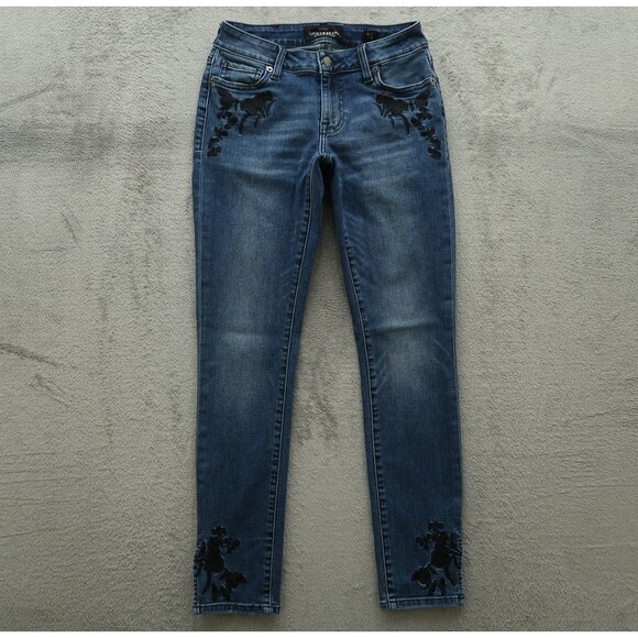 Lucky Brand Jeans Women's Size 0/25 Blue Low-Rise Lolita Skinny Denim 27" Inseam - Picture 1 of 16